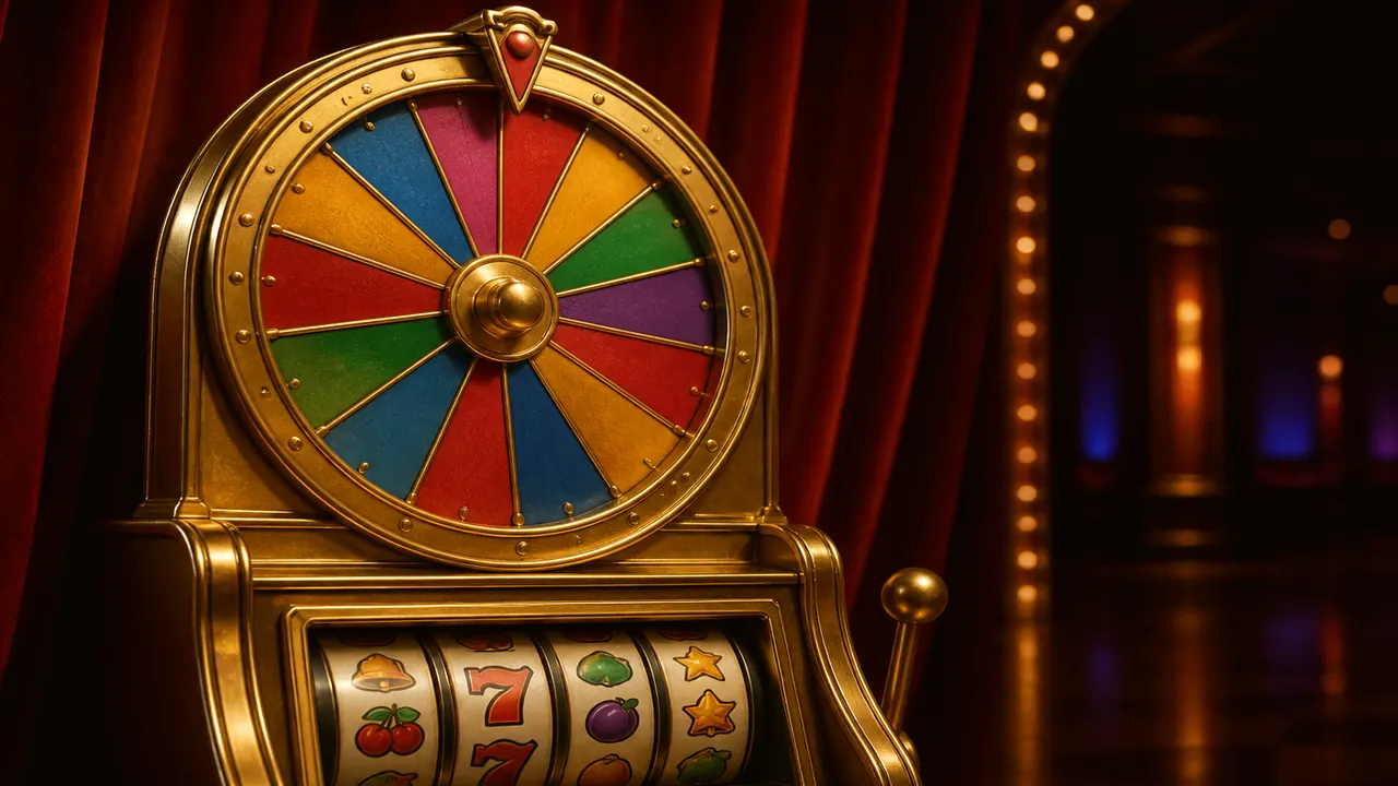 Gold number cabinet inside a clean browser canvas with a dark stage and no installer icons