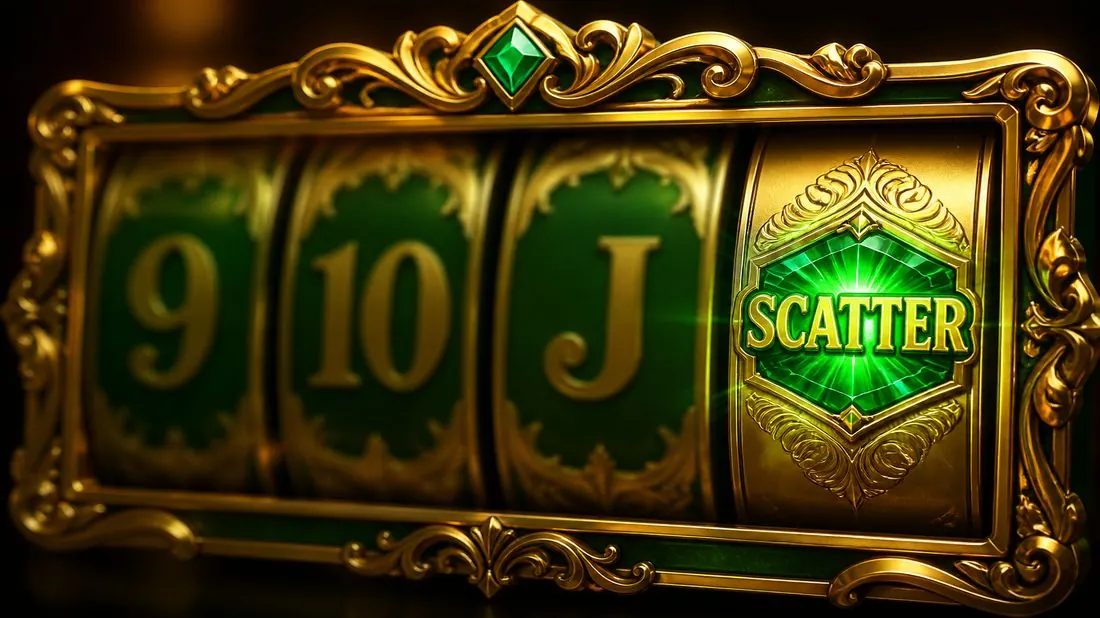 Fourth reel showing a green SCATTER badge
